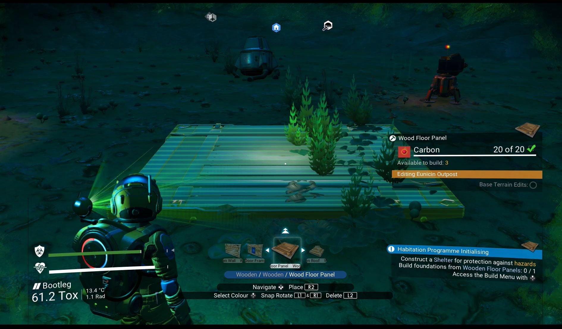 No Man's Sky Bases How to build a Base Computer, Construction Research